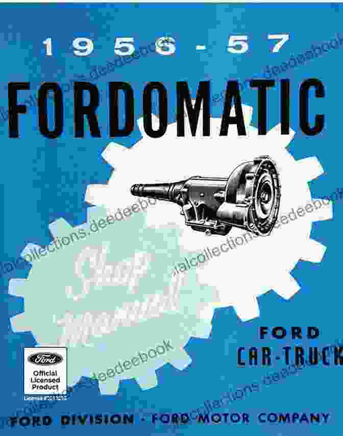 1956 57 Fordomatic Car Truck Shop Manual Cover 1956 57 FordoMatic Car Truck Shop Manual