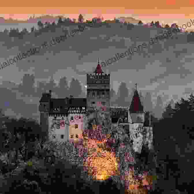 A Breathtaking Landscape Of Transylvania, With Towering Castles And Sprawling Forests, Shrouded In An Eerie Mist. Alex Van Helsing: The Triumph Of Death