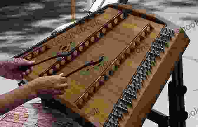 A Close Up Of A Hammered Dulcimer Being Played By A Woman Wearing A Celtic Style Dress. Celtic Fair: Celtic Renaissance Tunes For Hammered Dulcimer