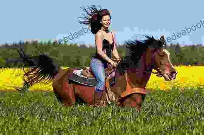 A Cowgirl Riding A Horse Through A Field Women S Cowboy Video Revue Wm Earle Wheeler