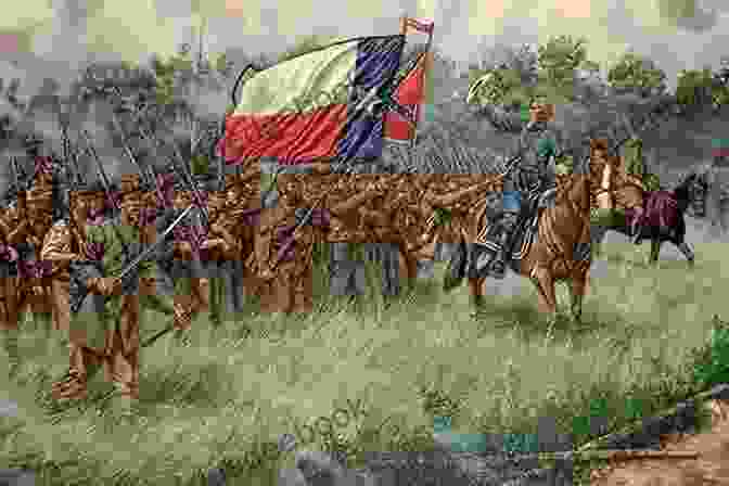 A Depiction Of The Heroic Charge By The Texas Brigade, Capturing The Bravery And Sacrifice Of The Confederate Soldiers. Chickamauga: And Other Civil War Stories