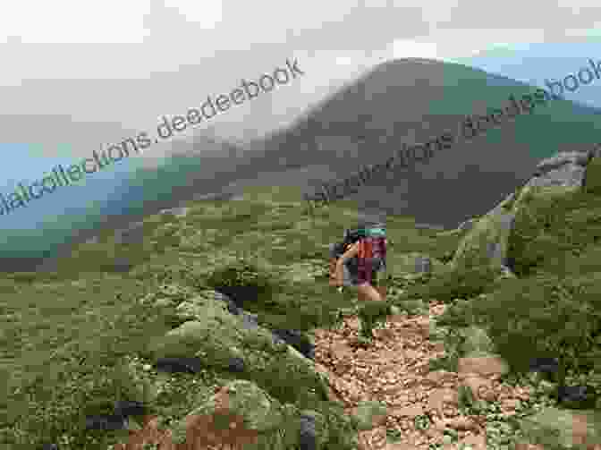 A Hiker Scrambling Up A Rocky Section Of The Appalachian Trail In New England Hiking Through History New England: Exploring The Region S Past By Trail