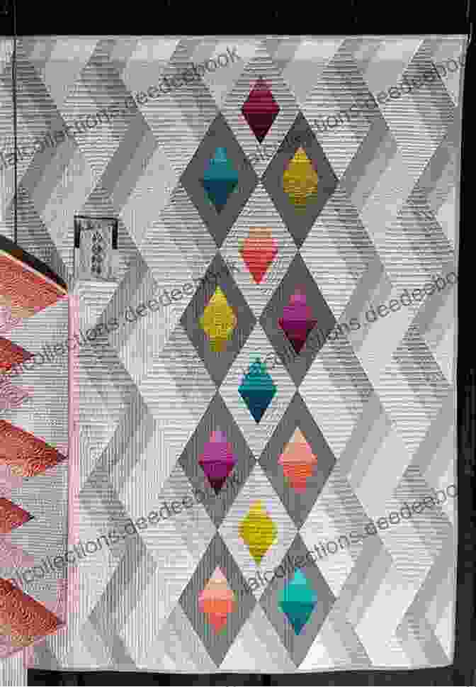 A Modern Quilt Featuring A Geometric Design In Vibrant Colors, Showcasing The Inspiration And Guidance Provided By Design Make Quilt Modern Design Make Quilt Modern: Taking A Quilt From Inspiration To Reality