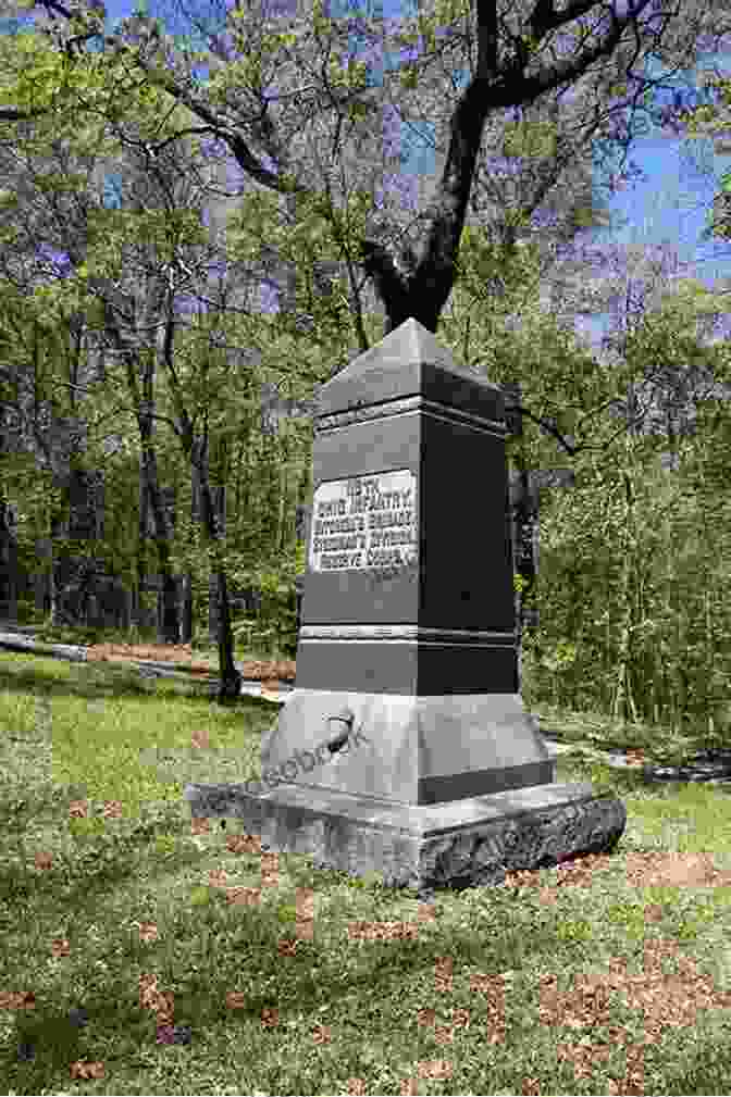 A Photograph Of A Civil War Monument Erected At Chickamauga, Honoring The Memory Of The Soldiers Who Fought There. Chickamauga: And Other Civil War Stories