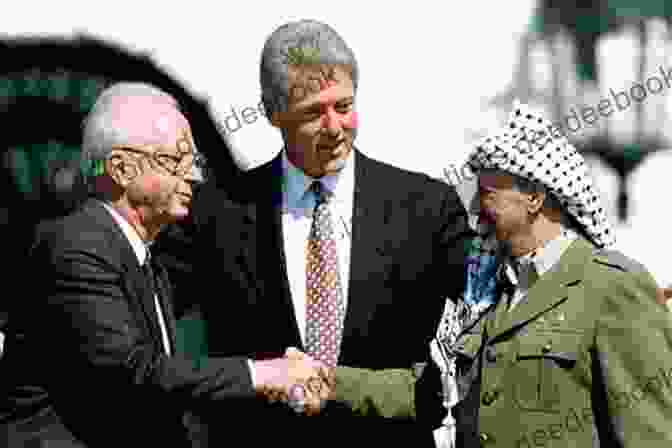 A Photograph Of Israeli Prime Minister Yitzhak Rabin And PLO Leader Yasser Arafat Shaking Hands At The Signing Of The Oslo Accords In 1993. Doomed To Failure? The Politics And Intelligence Of The Oslo Peace Process (Praeger Security International)