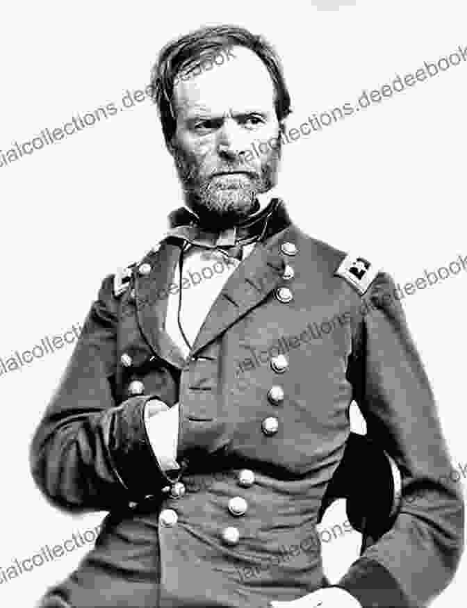 A Portrait Of General William Sherman, Highlighting His Role As A Key Union Commander During The Battle. Chickamauga: And Other Civil War Stories