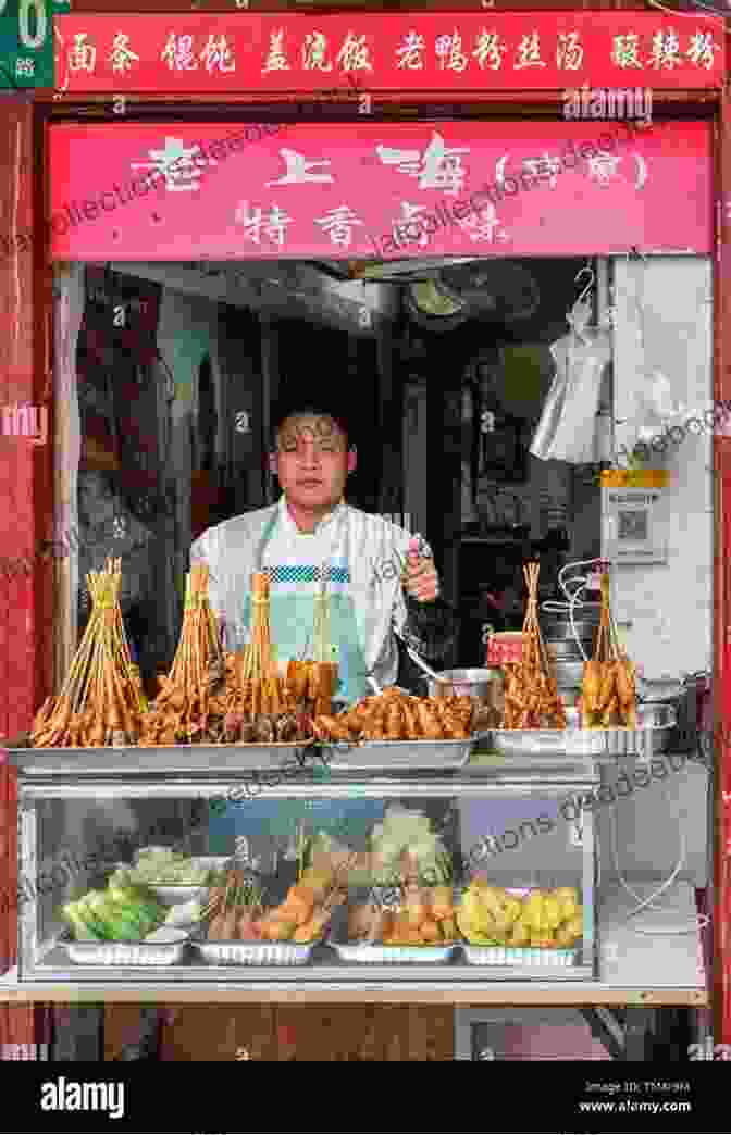 A Street Vendor Selling Traditional Chinese Snacks Delirious Shanghai Luis Portas