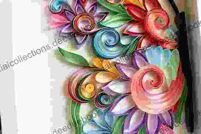 A Vibrant And Intricate Paper Quilling Artwork Featuring A Blooming Flower And A Fluttering Butterfly. Amazingly Beautiful Paper Quilling Tutorials: Awesome Ideas To Begin