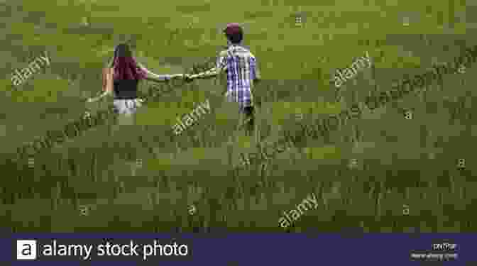 A Young Couple Walks Hand In Hand Through A Field Of Flowers, Their Faces Radiant With Love And Happiness. After The Night (Romance For All Seasons 1)