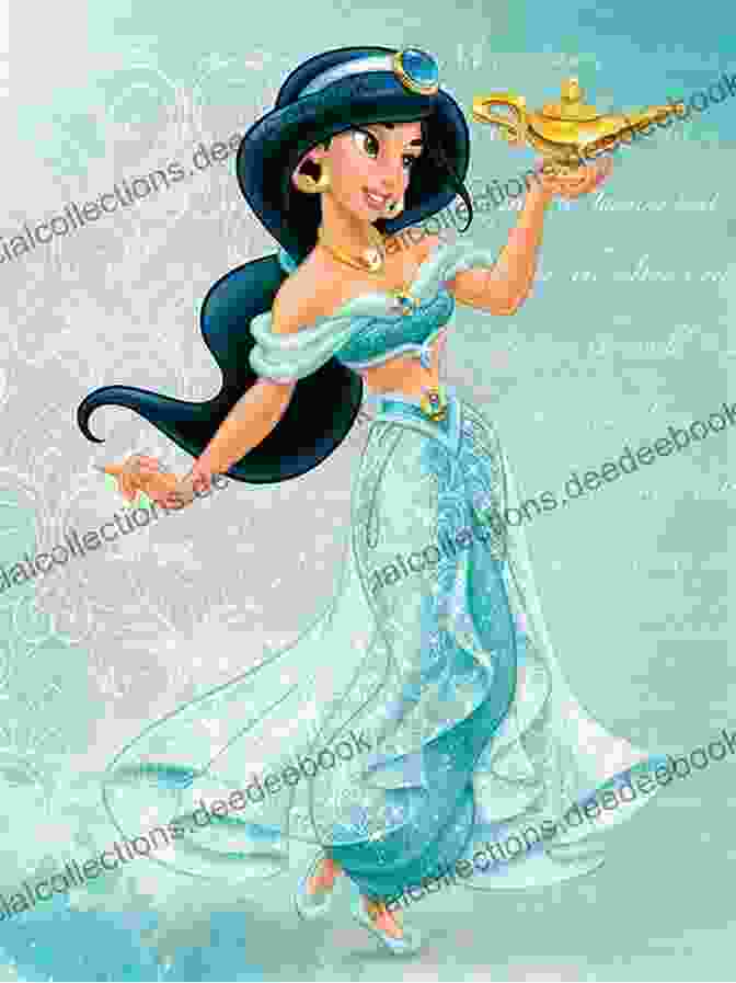 Aladdin And Princess Jasmine Holding The Magic Lamp, Their Eyes Filled With Awe And Wonder The Stolen Kingdom: An Aladdin Retelling (The Stolen Kingdom 1)