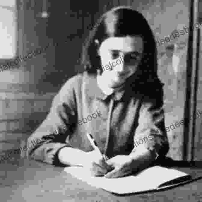 Anne Frank Sitting In Her Attic Writing Her Diary Courage: A Chapter With Stories From History (The Time Machine Girls 3)