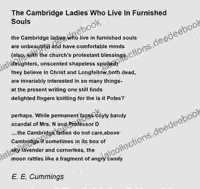E.E. Cummings Poem The Cambridge Lads Who Died In Spain The Beauty Of Living: E E Cummings In The Great War