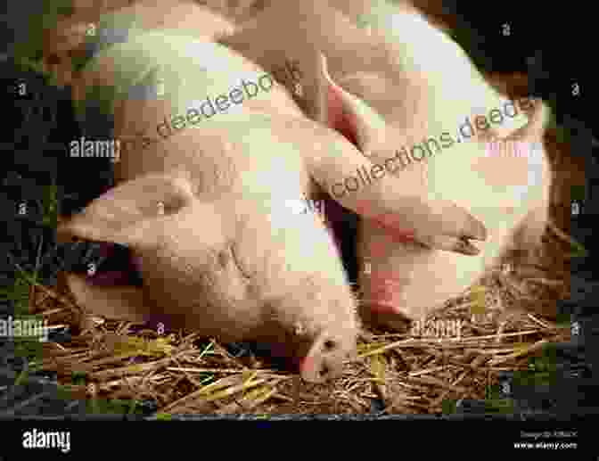 Gossie, A Pink Pig With Soft Brown Eyes, Lying In The Grass Gemma Gus (Gossie Friends) Olivier Dunrea