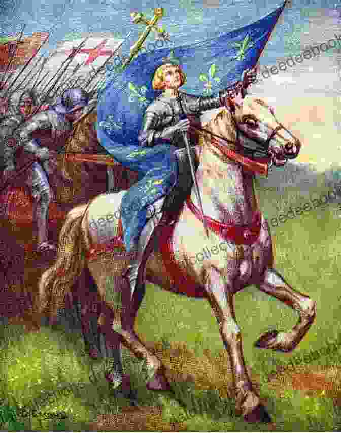 Joan Of Arc On Horseback, Leading The French Army Sparrow: The Story Of Joan Of Arc