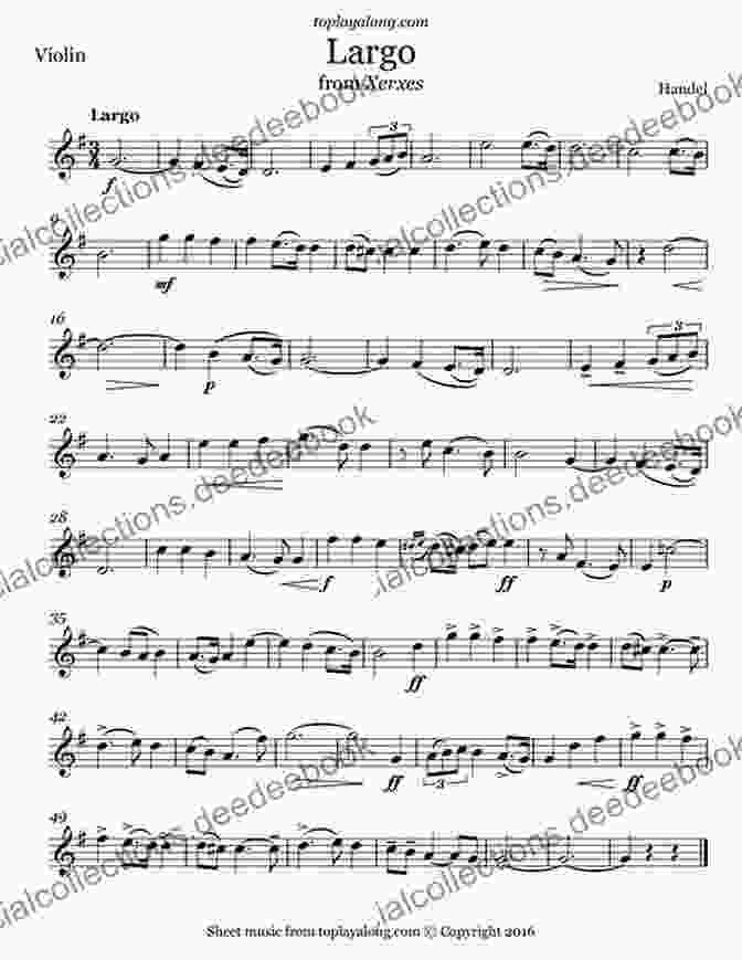 Largo From Xerxes By George Frideric Handel For Trombone Euphonium Quartet 10 (Easy) Romantic Pieces For Trombone/Euphonium Quartet (TROMBONE 2): For Beginners (10 Romantic Pieces For Trombone/Euphonium Quartet 3)