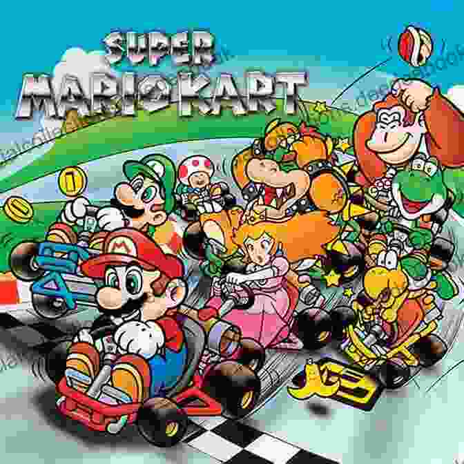 Mario Kart 8 Game Cover With Mario And Other Characters Racing In Go Karts Origami Aquarium Ebook: Aquatic Fun For Everyone : Origami With 20 Projects: Great For Kids Adults