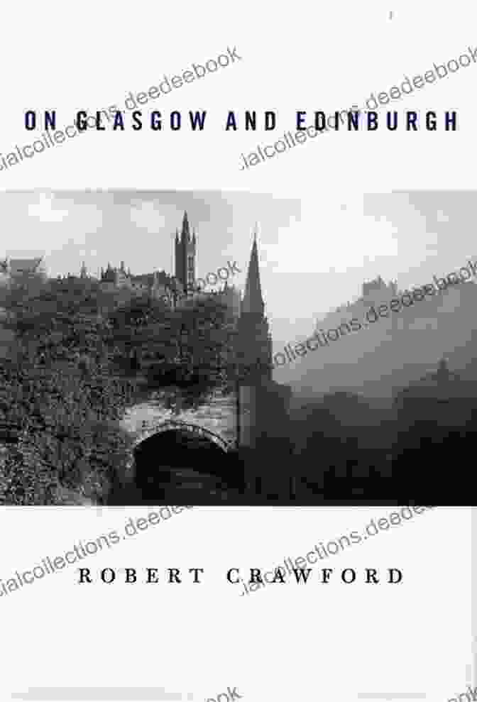 Robert Crawford Standing In Front Of The Glasgow Skyline, With Edinburgh Castle In The Background On Glasgow And Edinburgh Robert Crawford