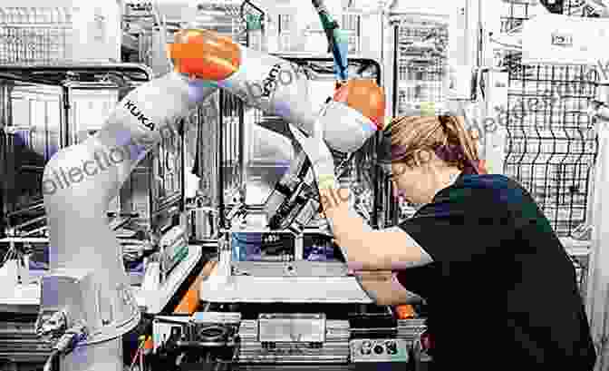 Robots Working Alongside Humans In A Factory, Symbolizing The Integration Of Automation In The Workplace Automation And The Future Of Work