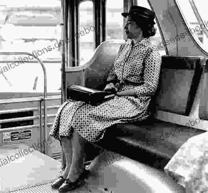 Rosa Parks Sitting On The Bus, Refusing To Give Up Her Seat Courage: A Chapter With Stories From History (The Time Machine Girls 3)