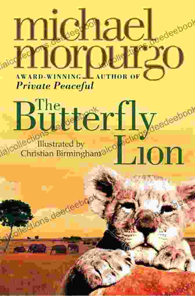 The Cover Of The Novel 'The Butterfly Lion' By Joyce Adamson Favourite Cat Stories: The Amazing Story Of Adolphus Tips Kaspar And The Butterfly Lion