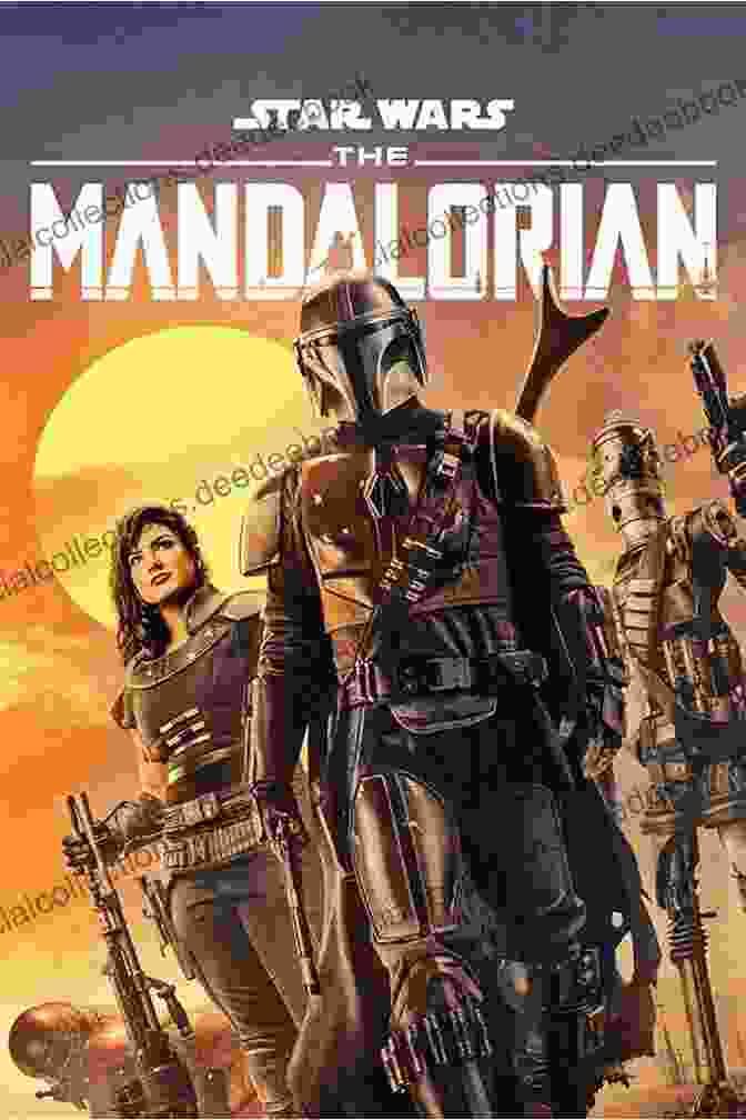 The Mandalorian TV Show Poster With A Bounty Hunter And A Young Companion Standing In Front Of A Spaceship Origami Aquarium Ebook: Aquatic Fun For Everyone : Origami With 20 Projects: Great For Kids Adults