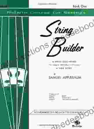 Stringbuilder 1 For Cello: A String Class Method (for Class Or Individual Instruction) Cello (Belwin Course For Strings Bk 1)