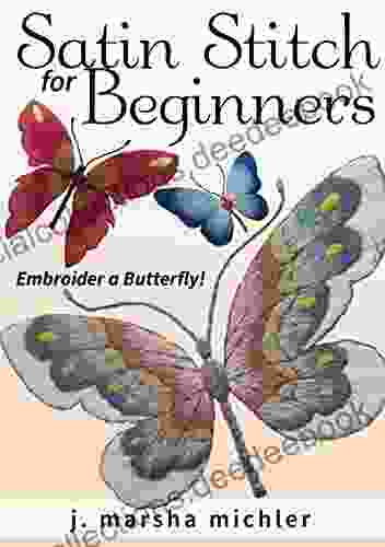 Satin Stitch For Beginners: Embroider A Butterfly